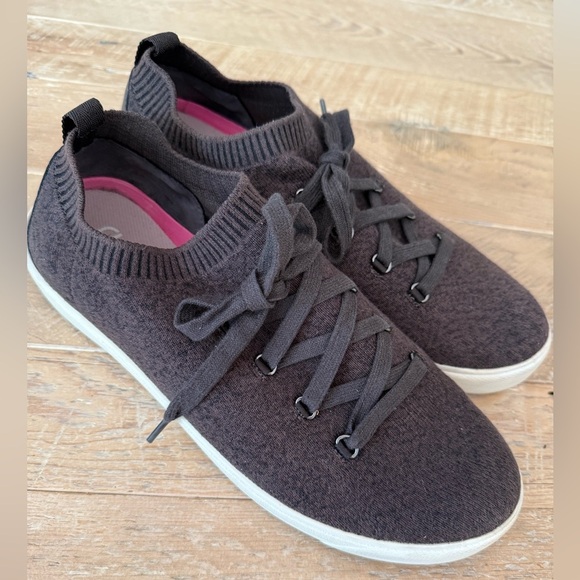 Ryka Heathered Knit Slip-On Sneaker 11W brown - Picture 1 of 9